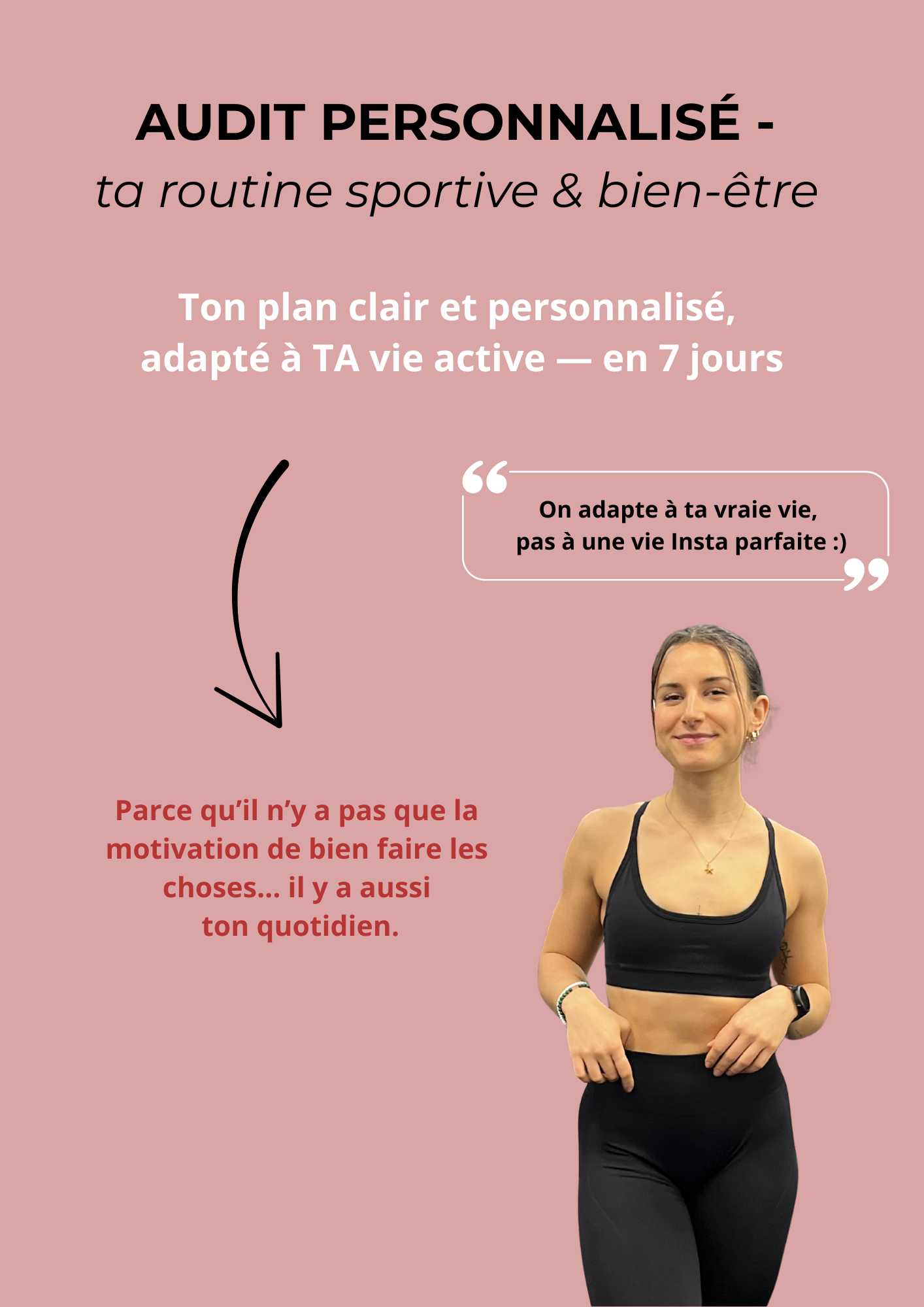 Ton Audit Personnalisé – 7 jours pour identifier tes blocages et (re)trouver une routine qui marche pour toi.