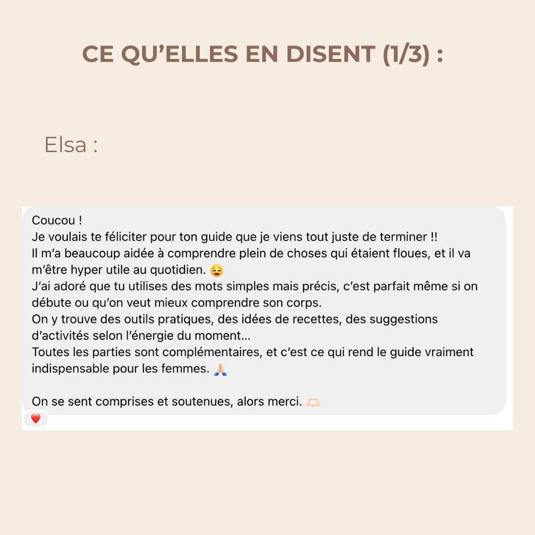 OSMOSE — Le guide pour mieux vivre ton cycle,  ton corps et ton énergie
