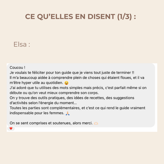 OSMOSE — Le guide pour mieux vivre ton cycle,  ton corps et ton énergie