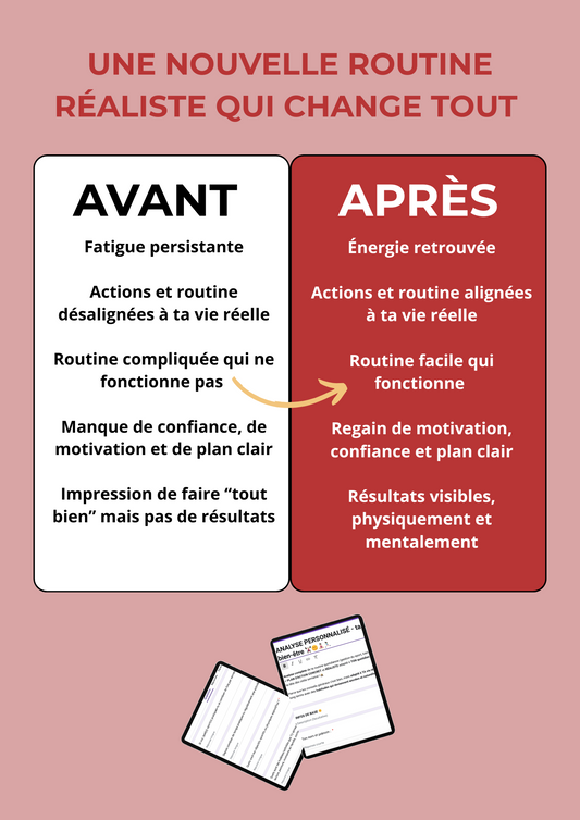 Ton Audit Personnalisé – 7 jours pour identifier tes blocages et (re)trouver une routine qui marche pour toi.