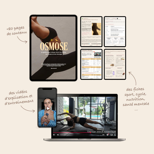 OSMOSE — Le guide pour mieux vivre ton cycle,  ton corps et ton énergie