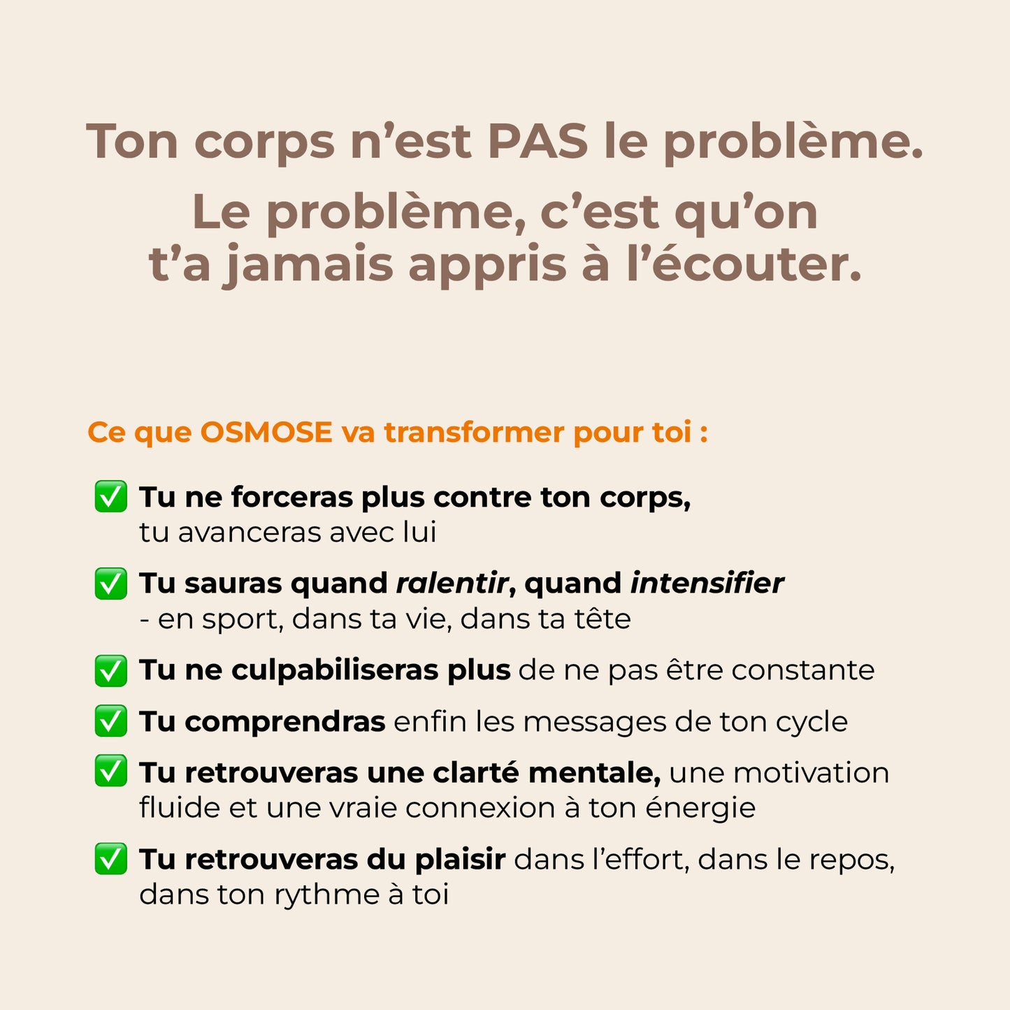 OSMOSE — Le guide pour mieux vivre ton cycle,  ton corps et ton énergie